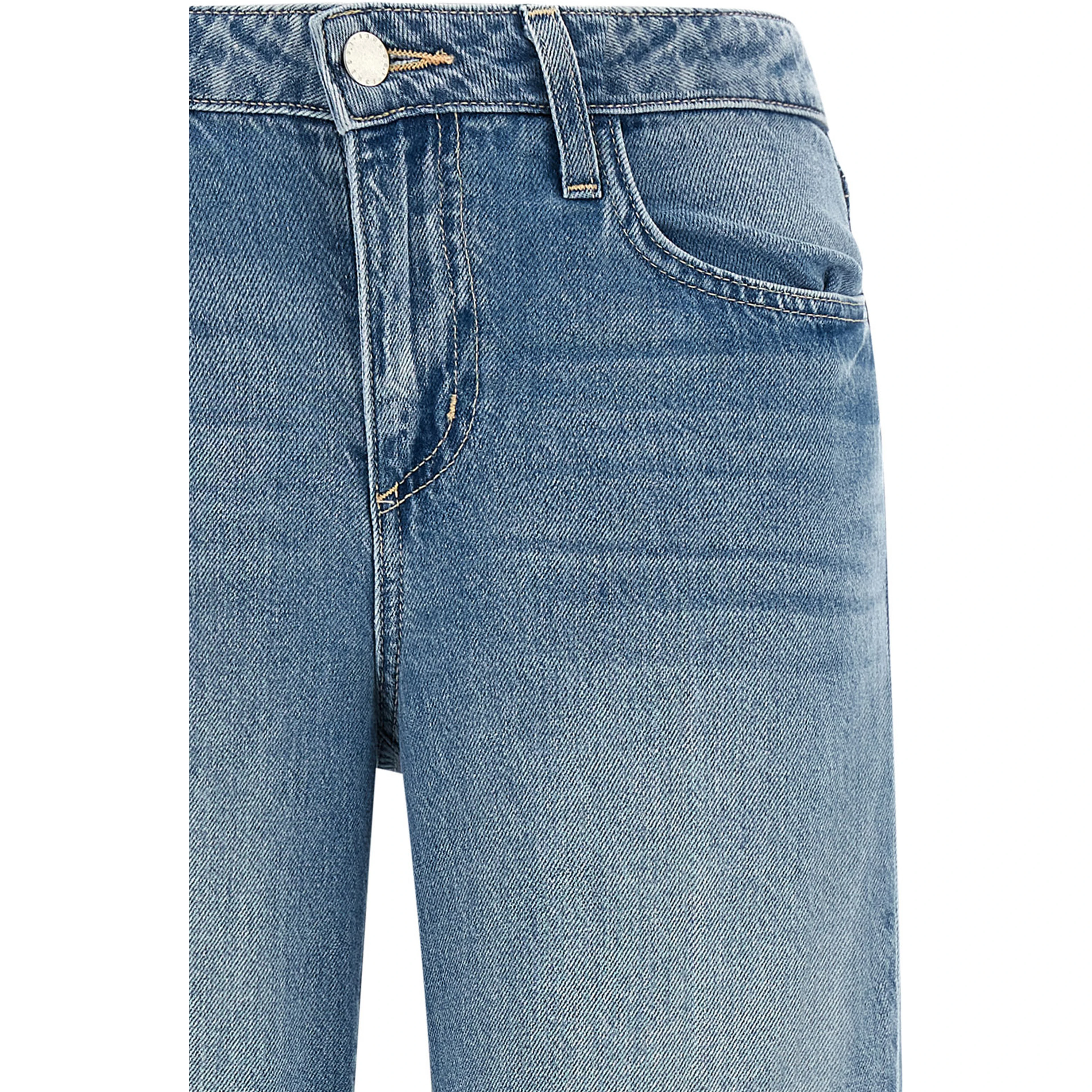 Blue Cotton Jeans Denim