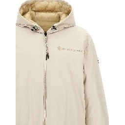 Beige Polyamide Shell Jacket