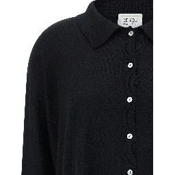 Black Cashmere Cardigan