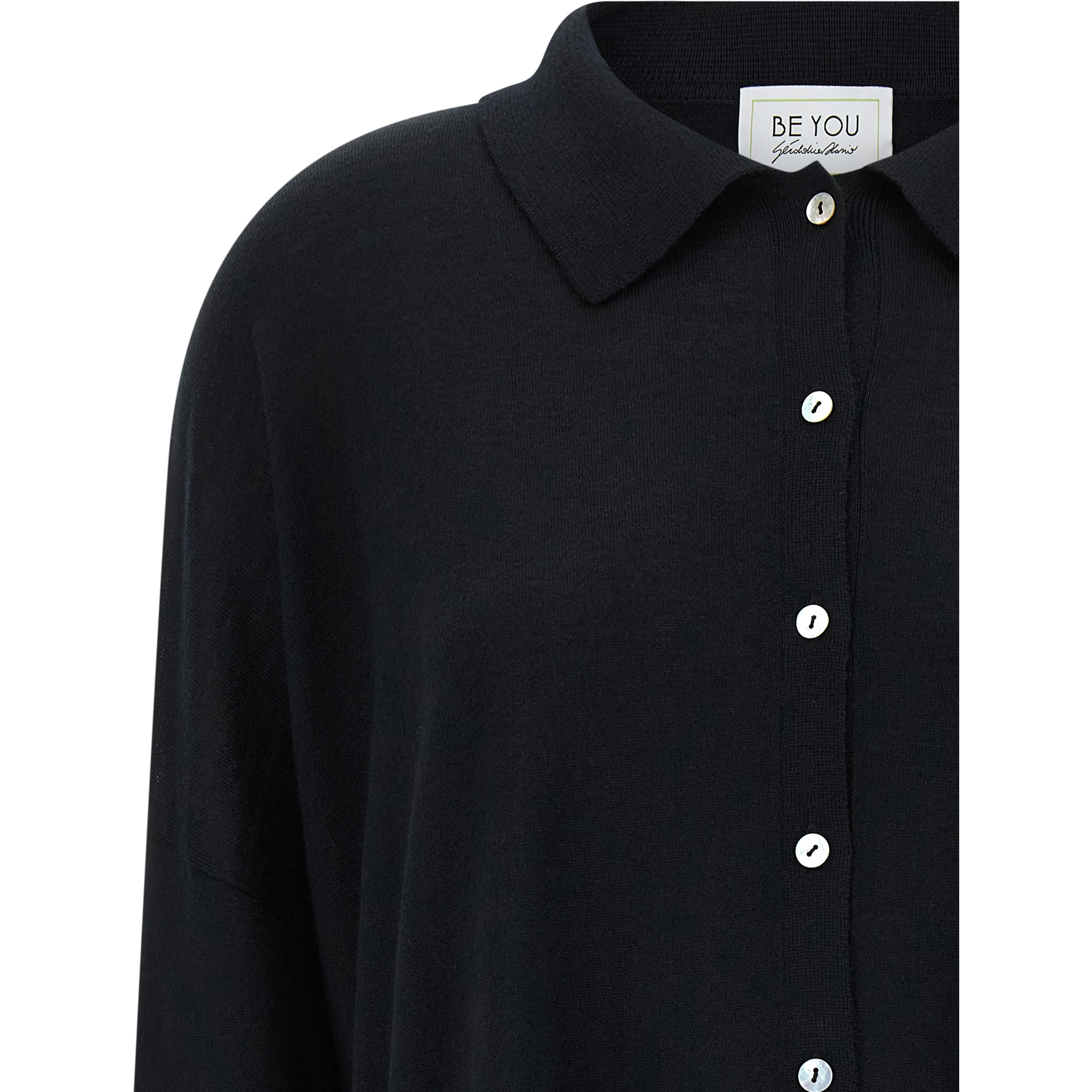 Black Cashmere Cardigan