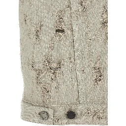 Gray Cotton Sleeveless Jacket