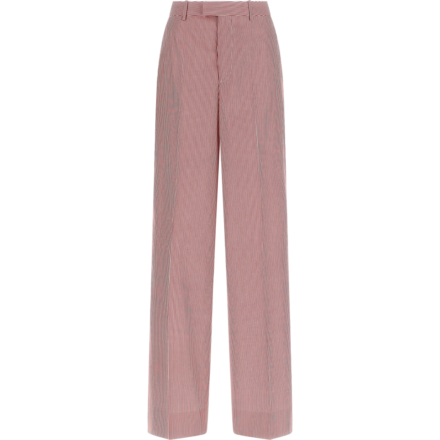 Multicolor Cotton Casual Pants