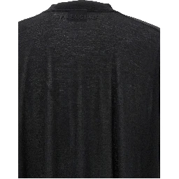 Black Cotton Casual Dress