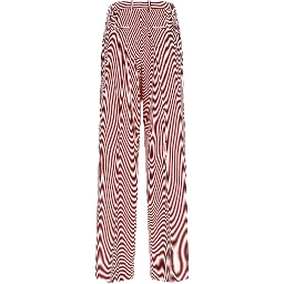 Multicolor Cotton Casual Pants