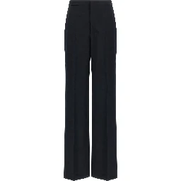 Blue Virgin Wool Two-Piece Suit