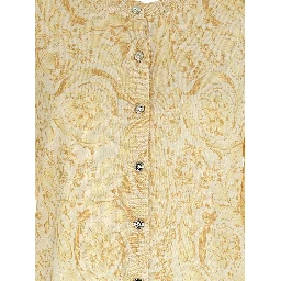 Bicolor Silk Cardigan