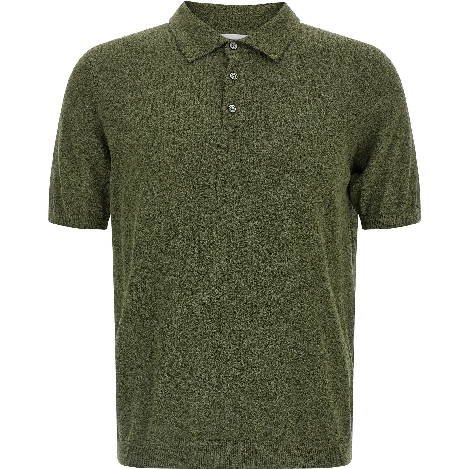 Bicolor Cotton Polo Shirt