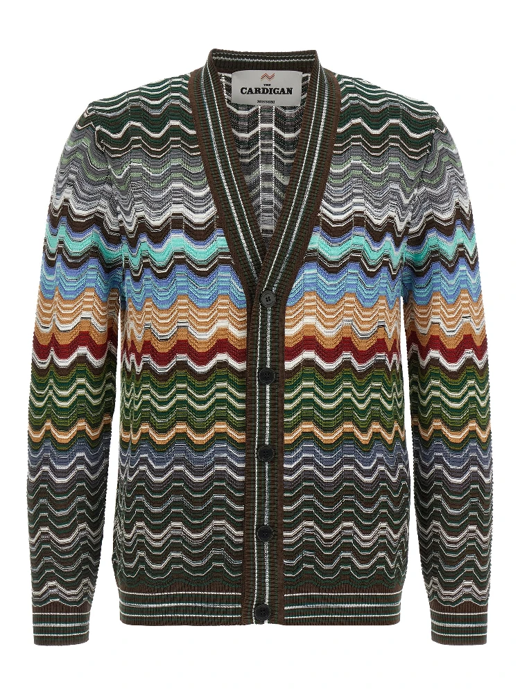 Multicolor Cotton Cardigan