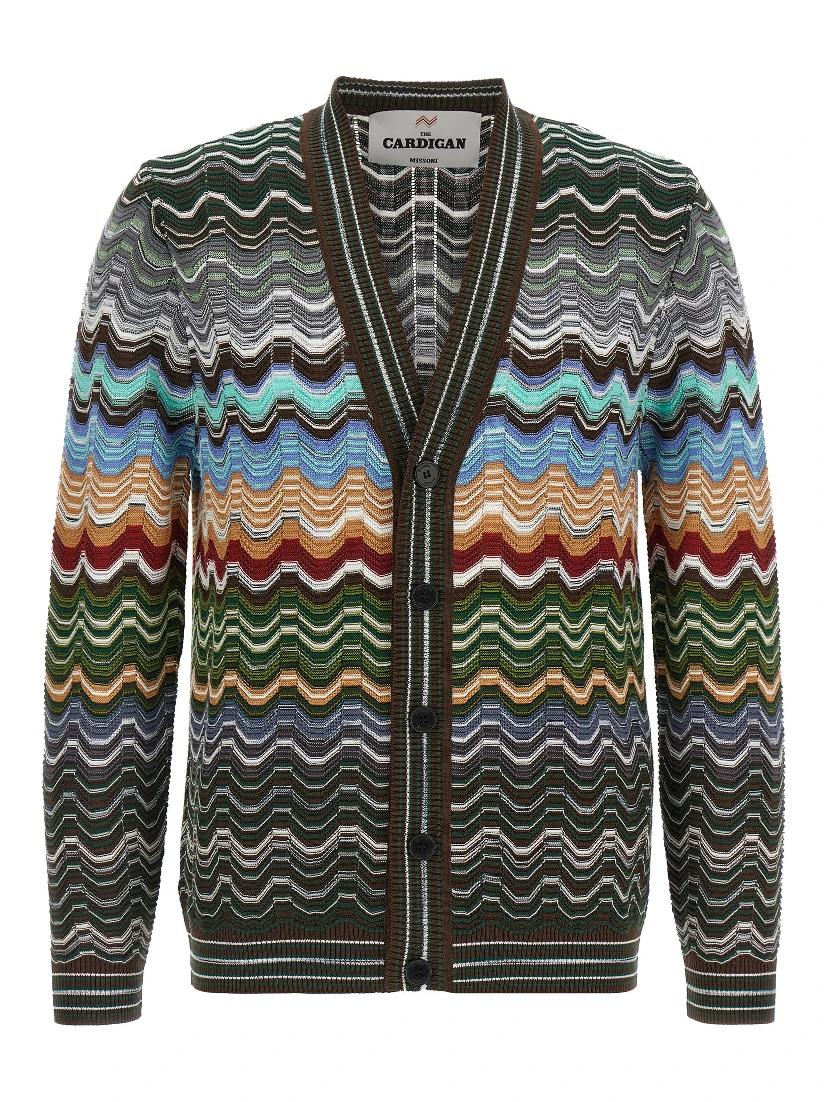 Multicolor Cotton Cardigan