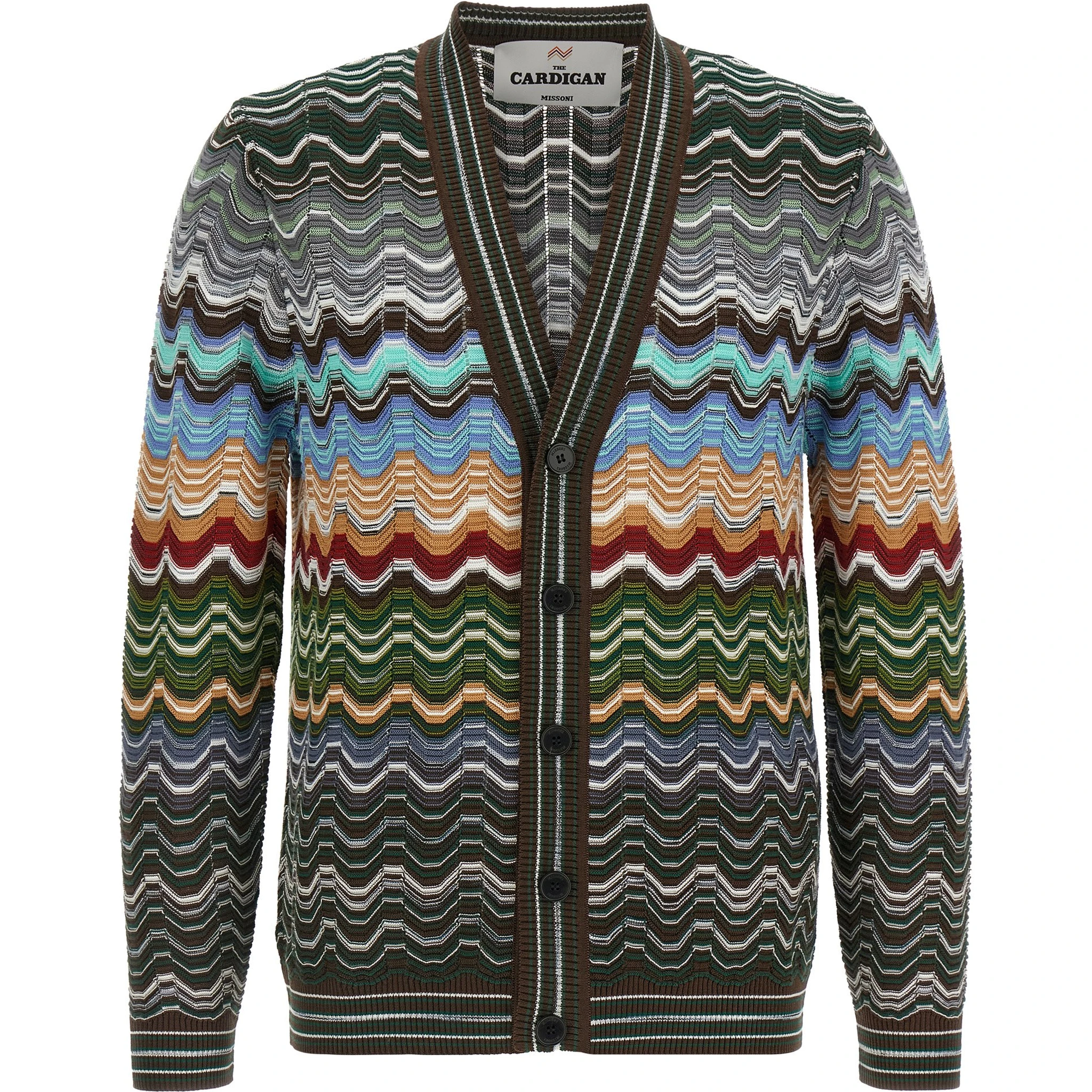 Multicolor Cotton Cardigan
