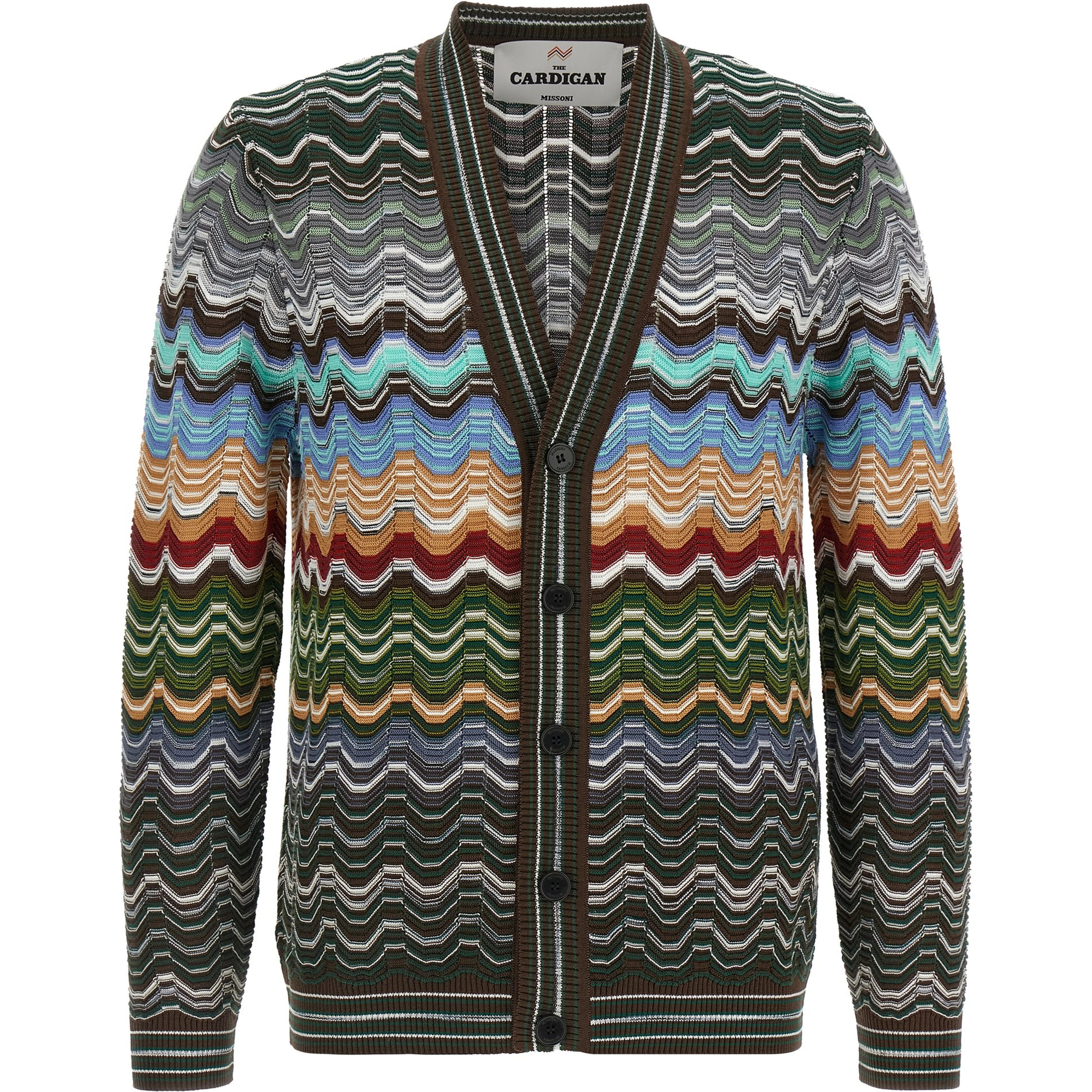Multicolor Cotton Cardigan