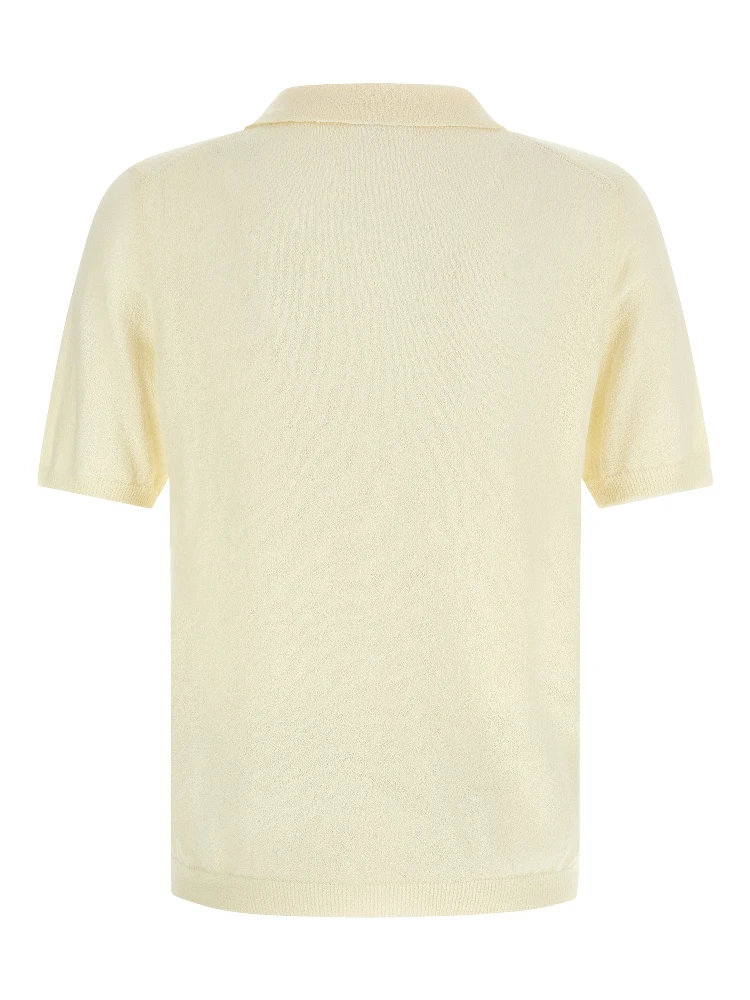 Beige Cotton Polo Shirt alternative