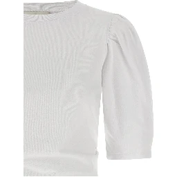 White Cotton Short Dress