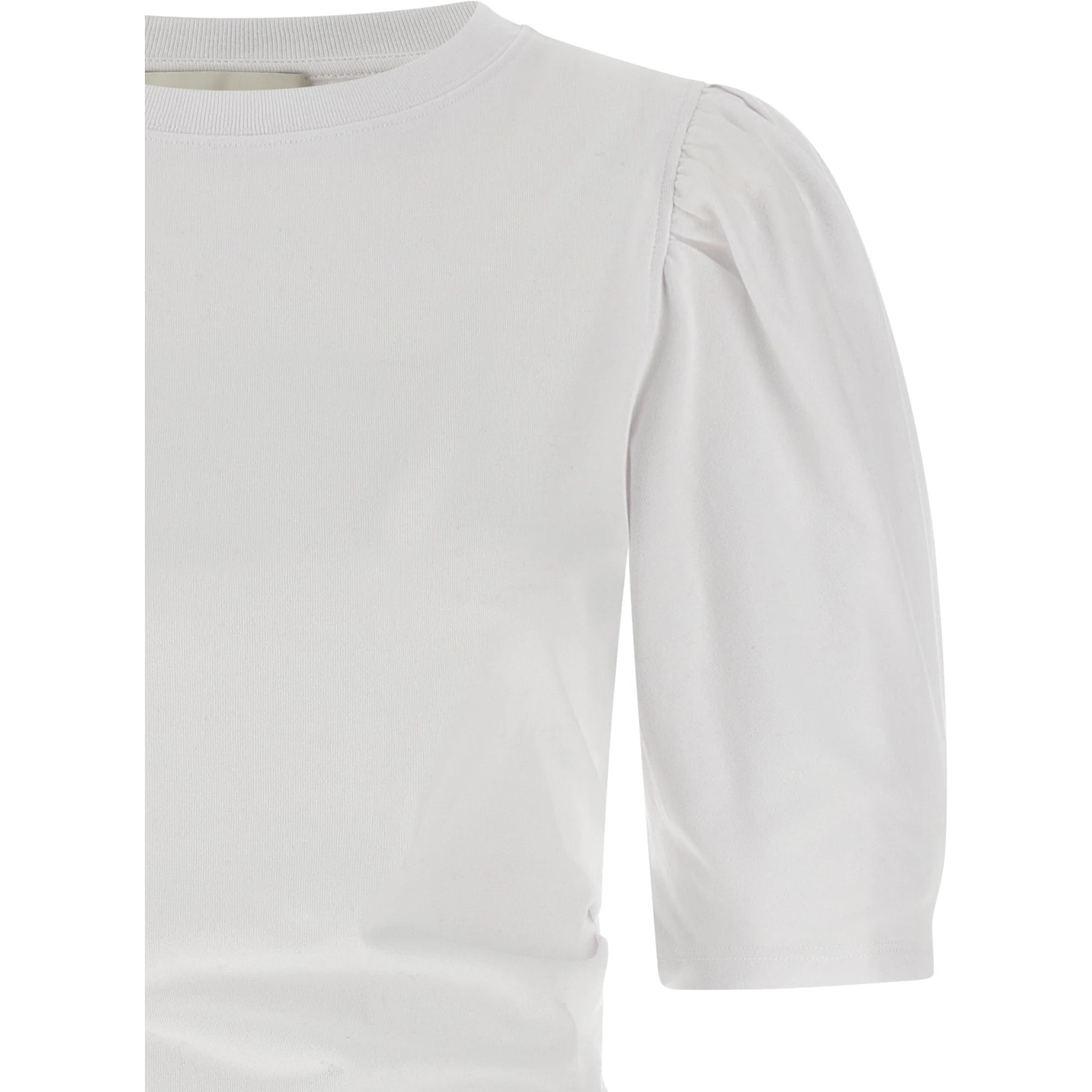 White Cotton Short Dress