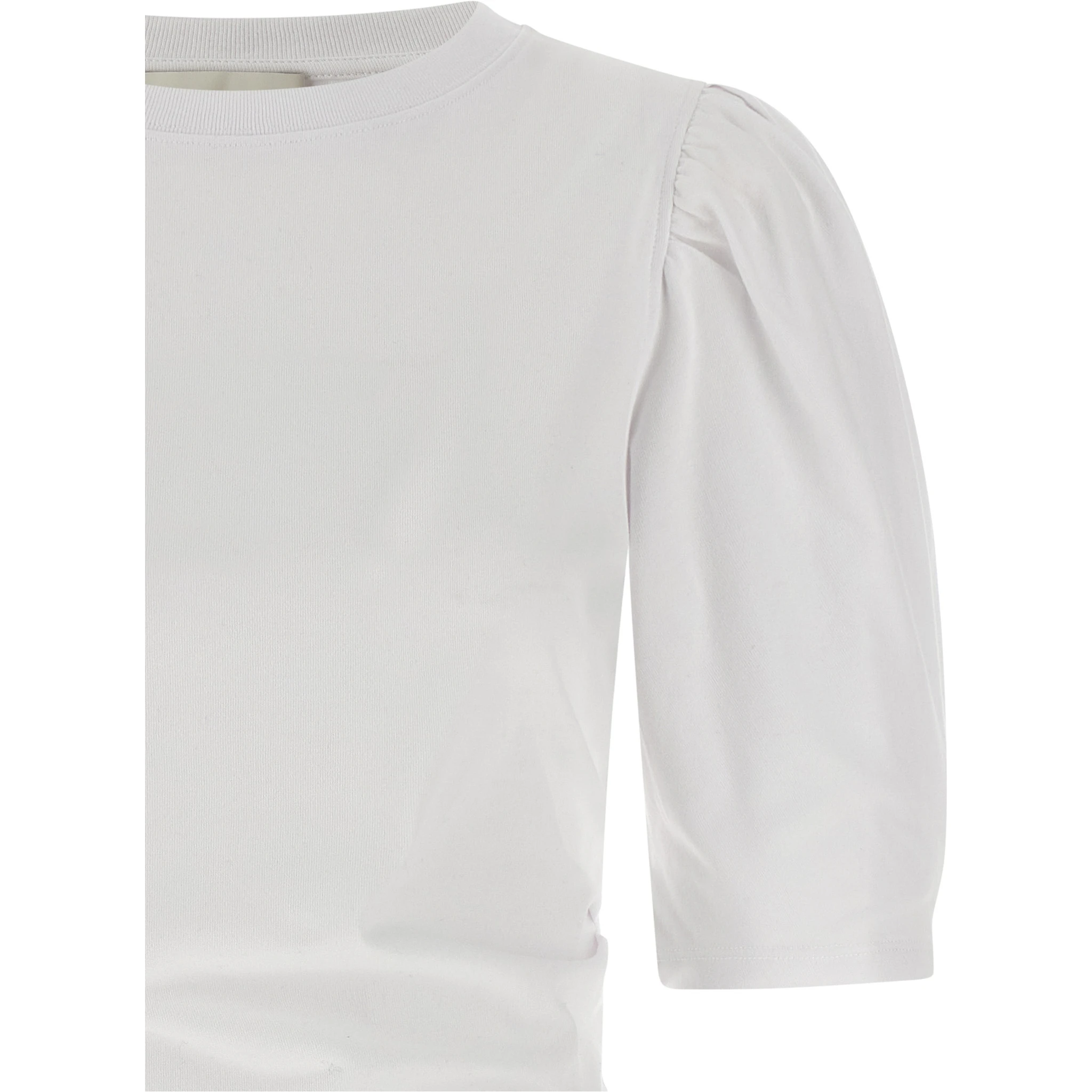 White Cotton Short Dress