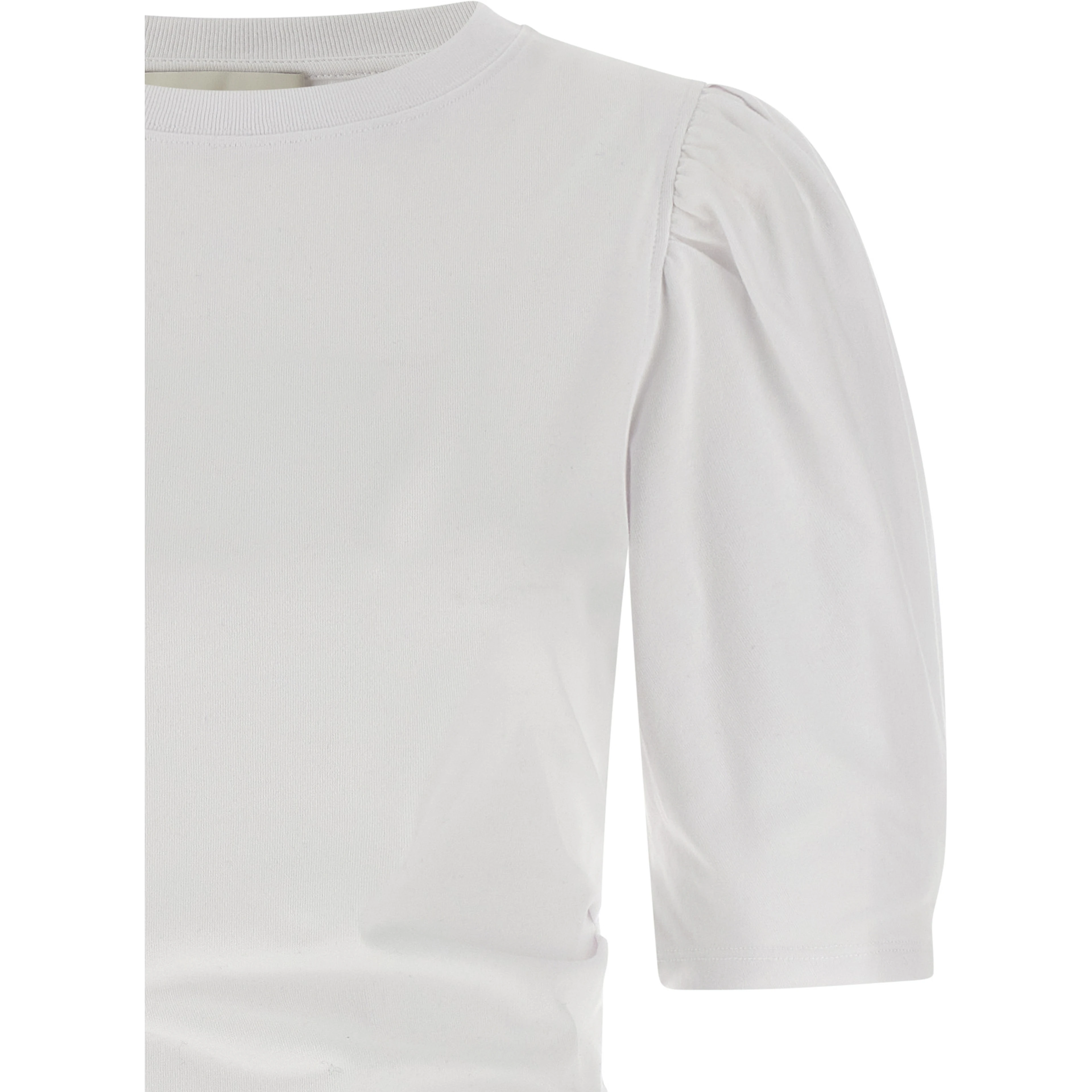 White Cotton Short Dress