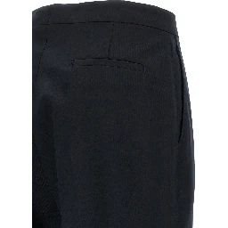 Blue Virgin Wool Two-Piece Suit