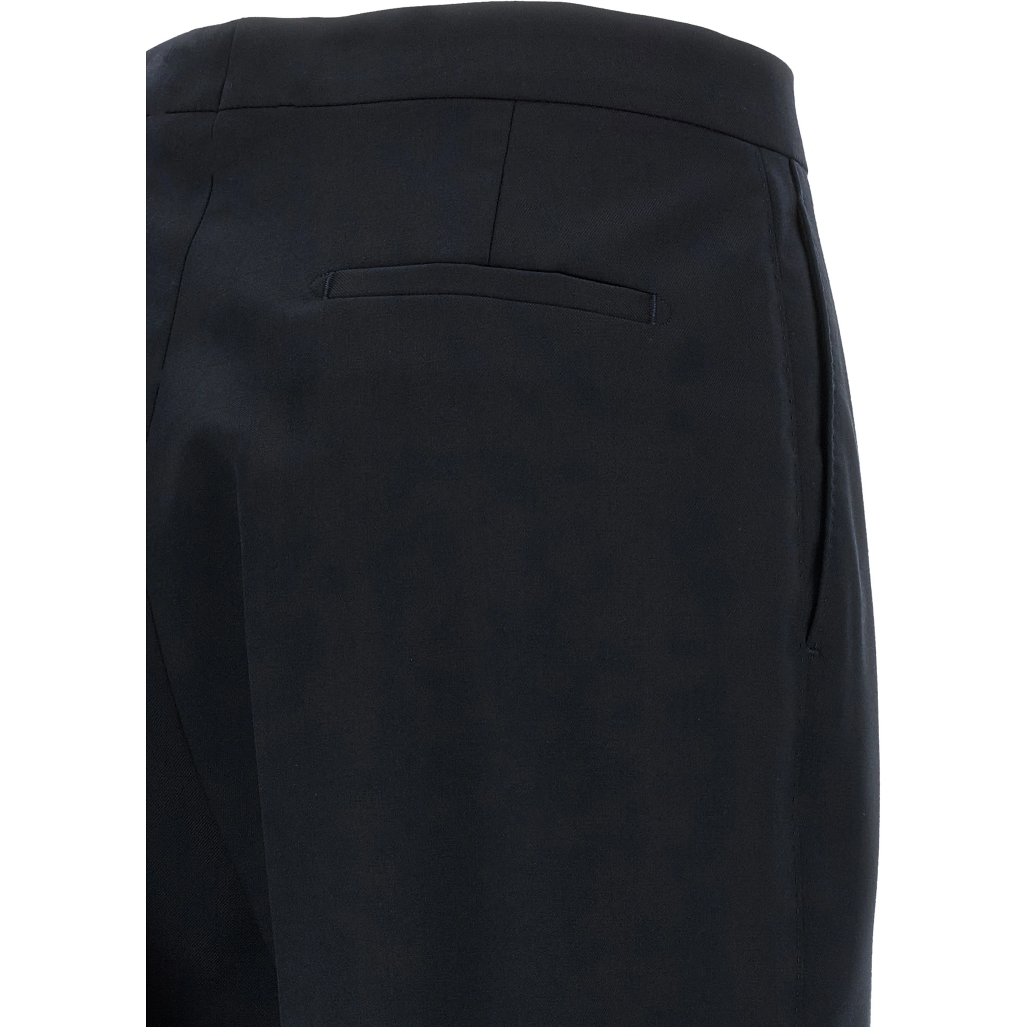 Blue Virgin Wool Two-Piece Suit
