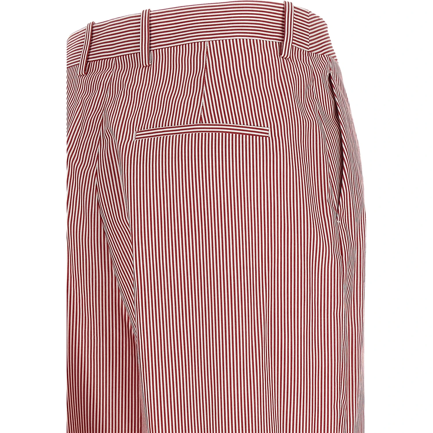Multicolor Cotton Casual Pants