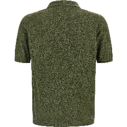 Bicolor Cotton Polo Shirt
