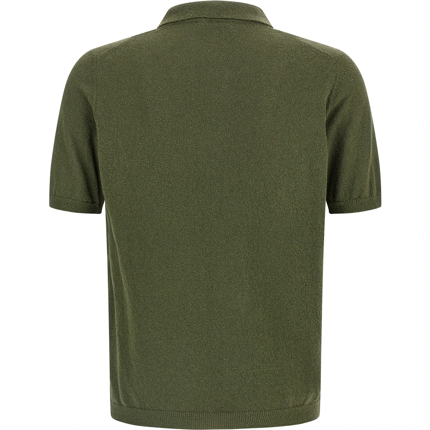 Bicolor Cotton Polo Shirt