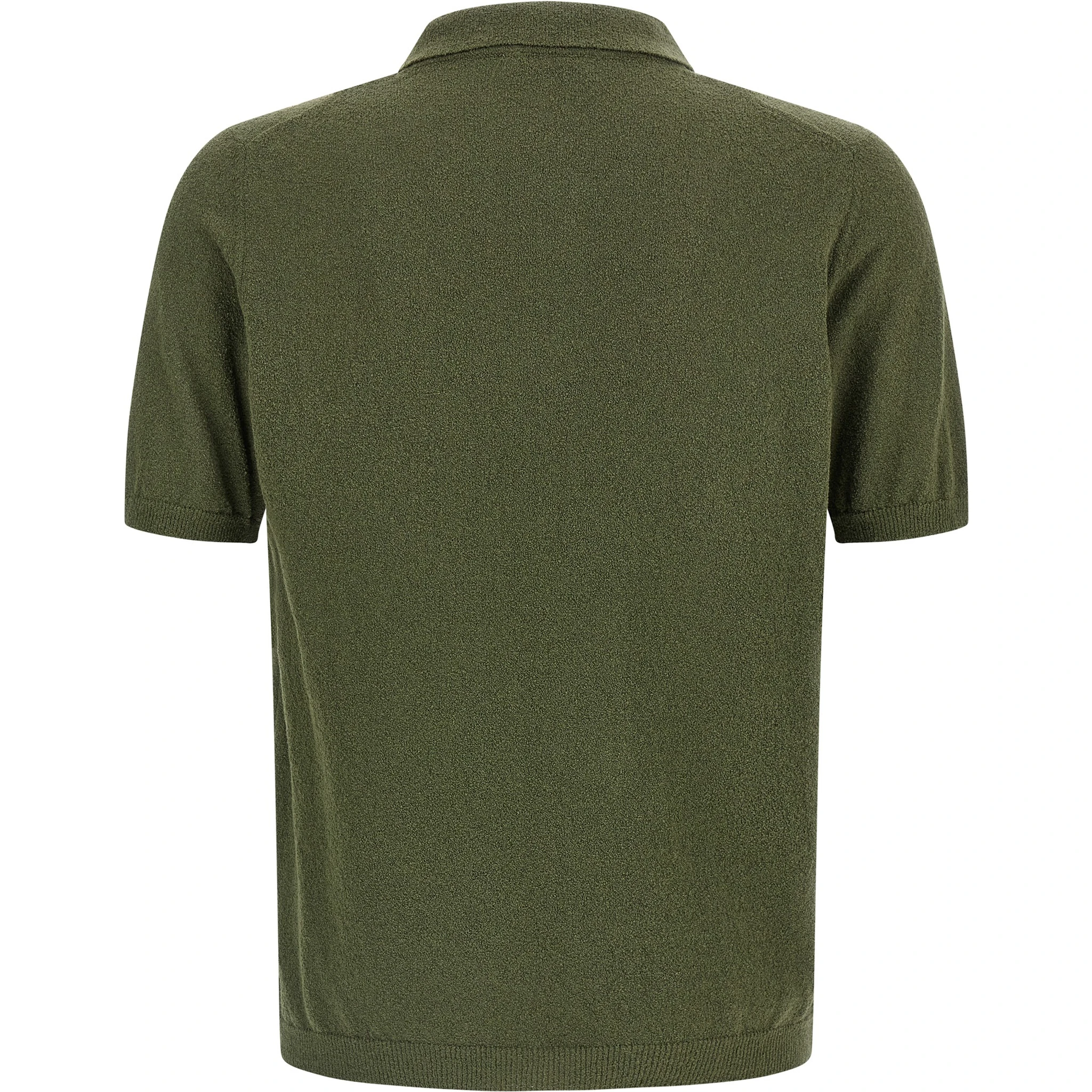 Bicolor Cotton Polo Shirt