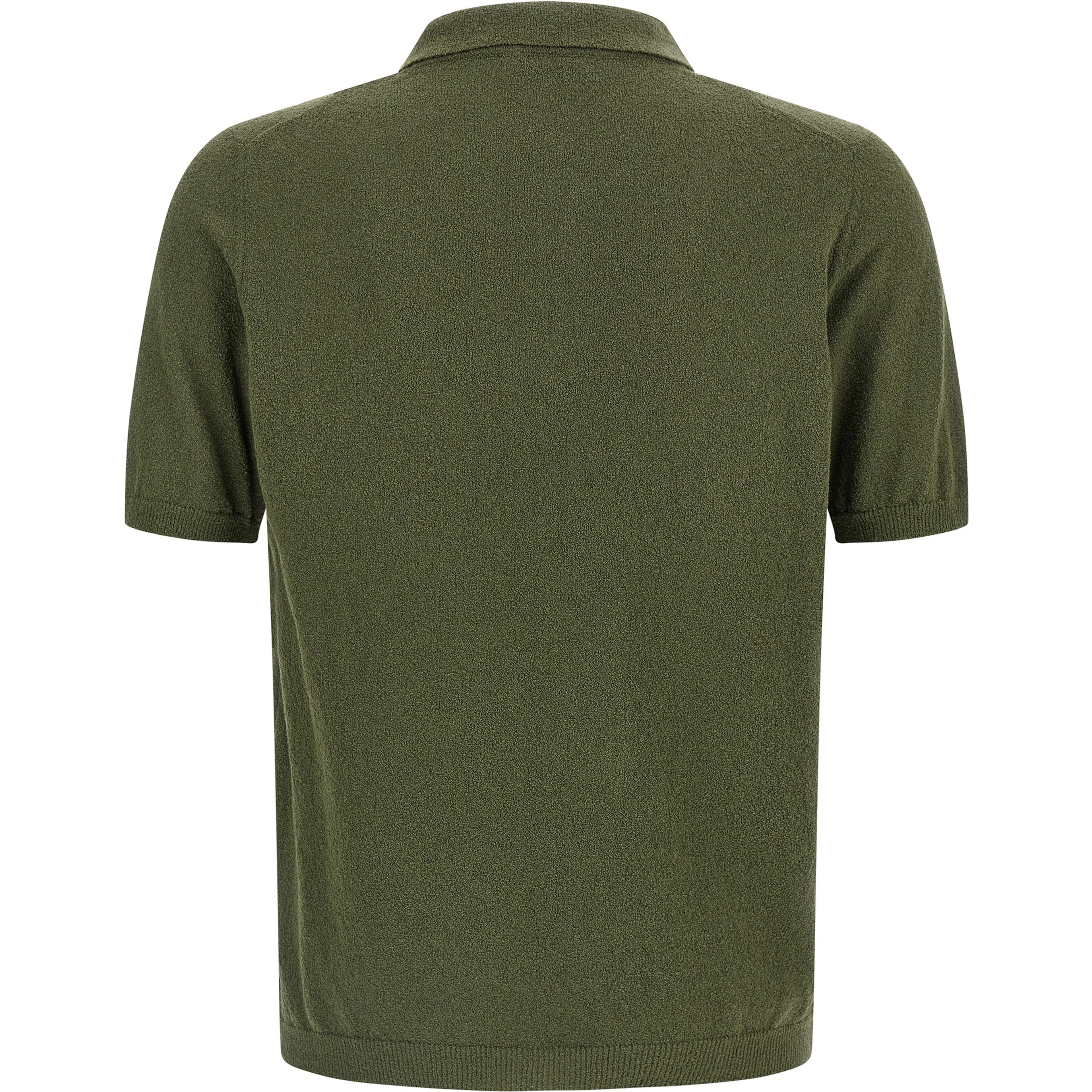 Bicolor Cotton Polo Shirt