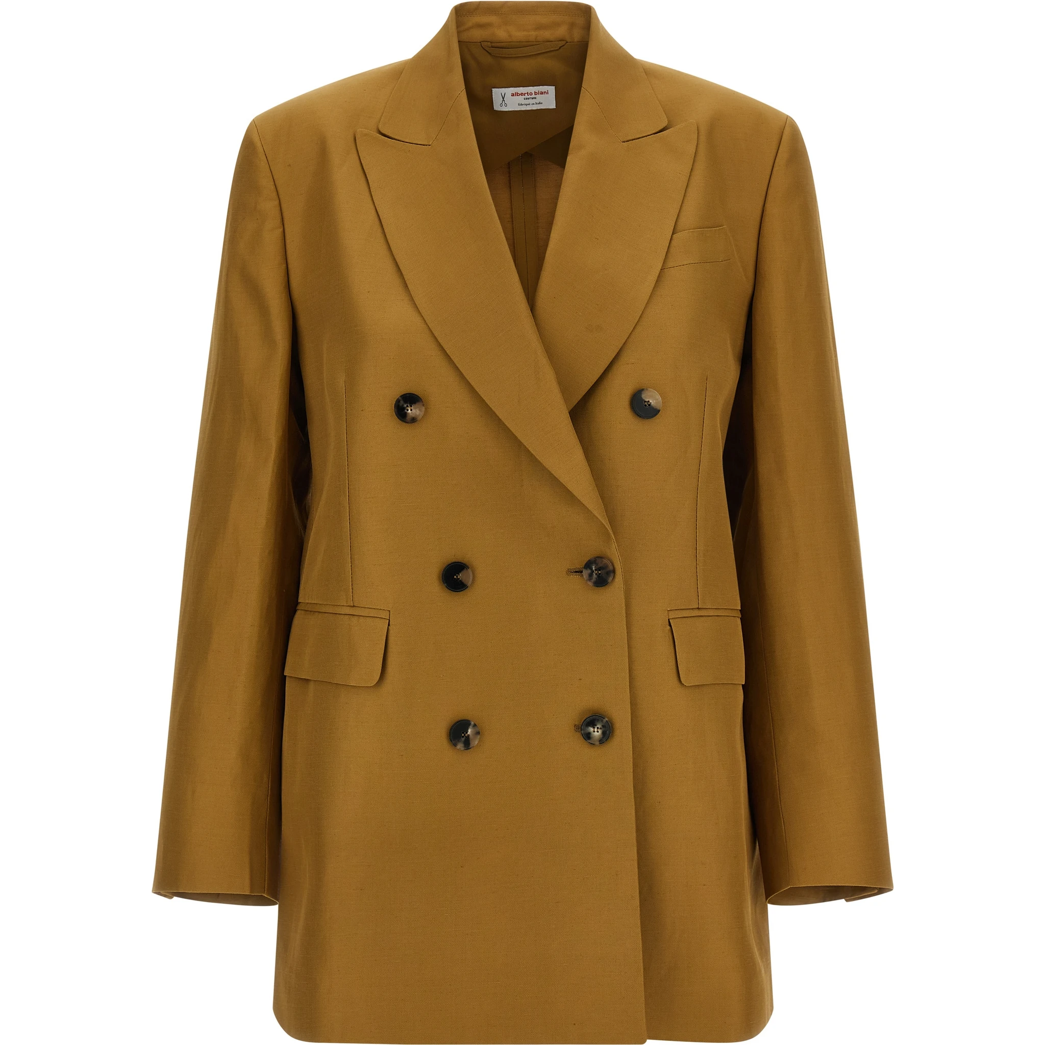 Brown Viscose Blazer