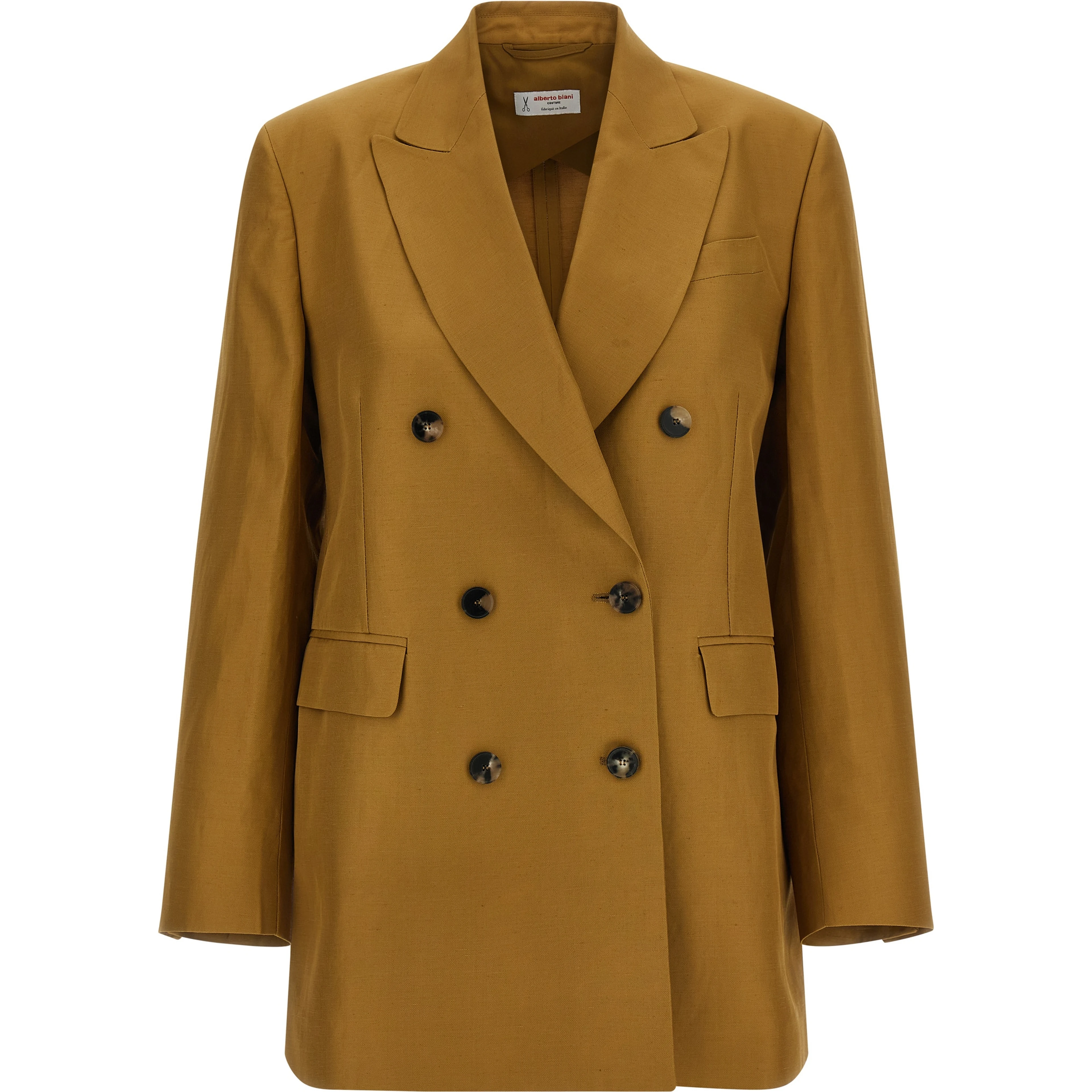 Brown Viscose Blazer