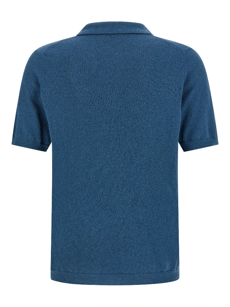 Blue Cotton Polo Shirt alternative
