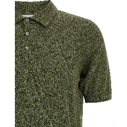 Bicolor Cotton Polo Shirt