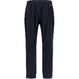 Blue Polyamide Joggers (Workout Pants)