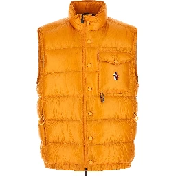 Bicolor Polyester Sleeveless Jacket
