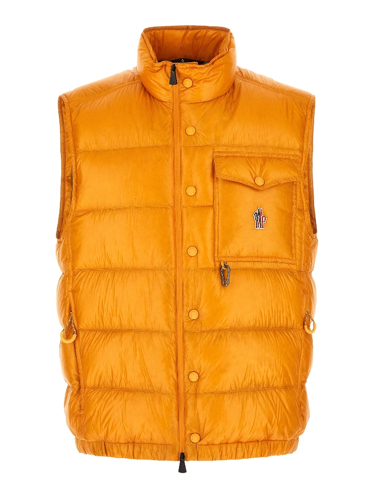 Bicolor Polyester Sleeveless Jacket