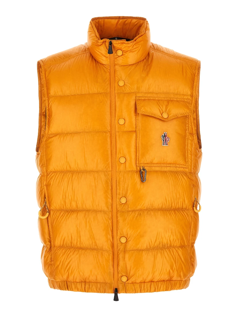 Bicolor Polyester Sleeveless Jacket