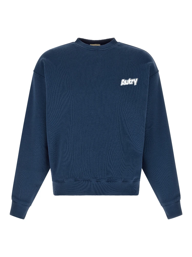 Blue Cotton Sweatshirt