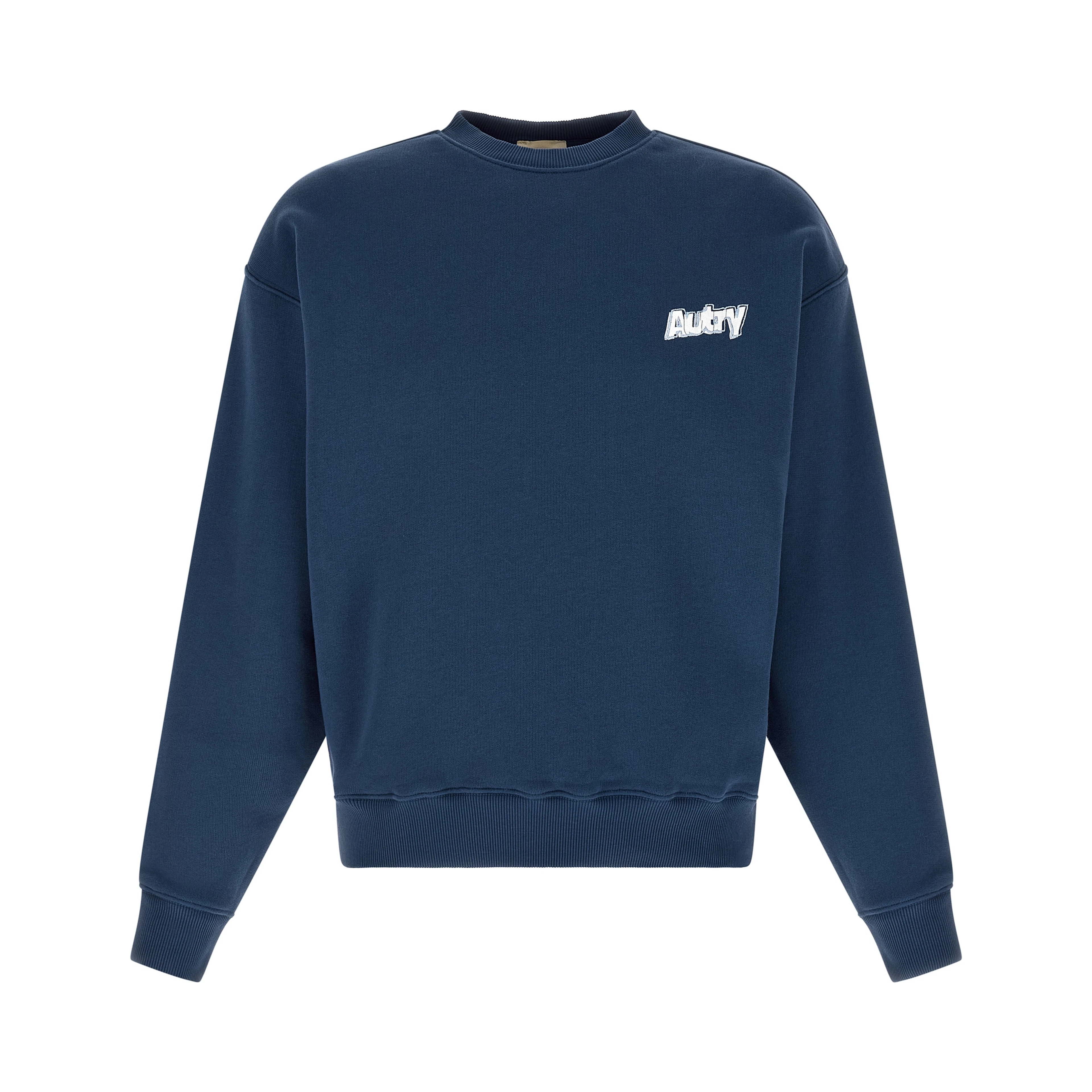 Blue Cotton Sweatshirt