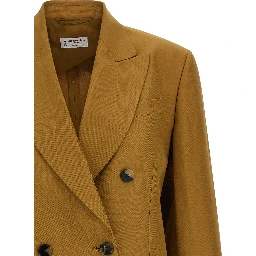 Brown Viscose Blazer
