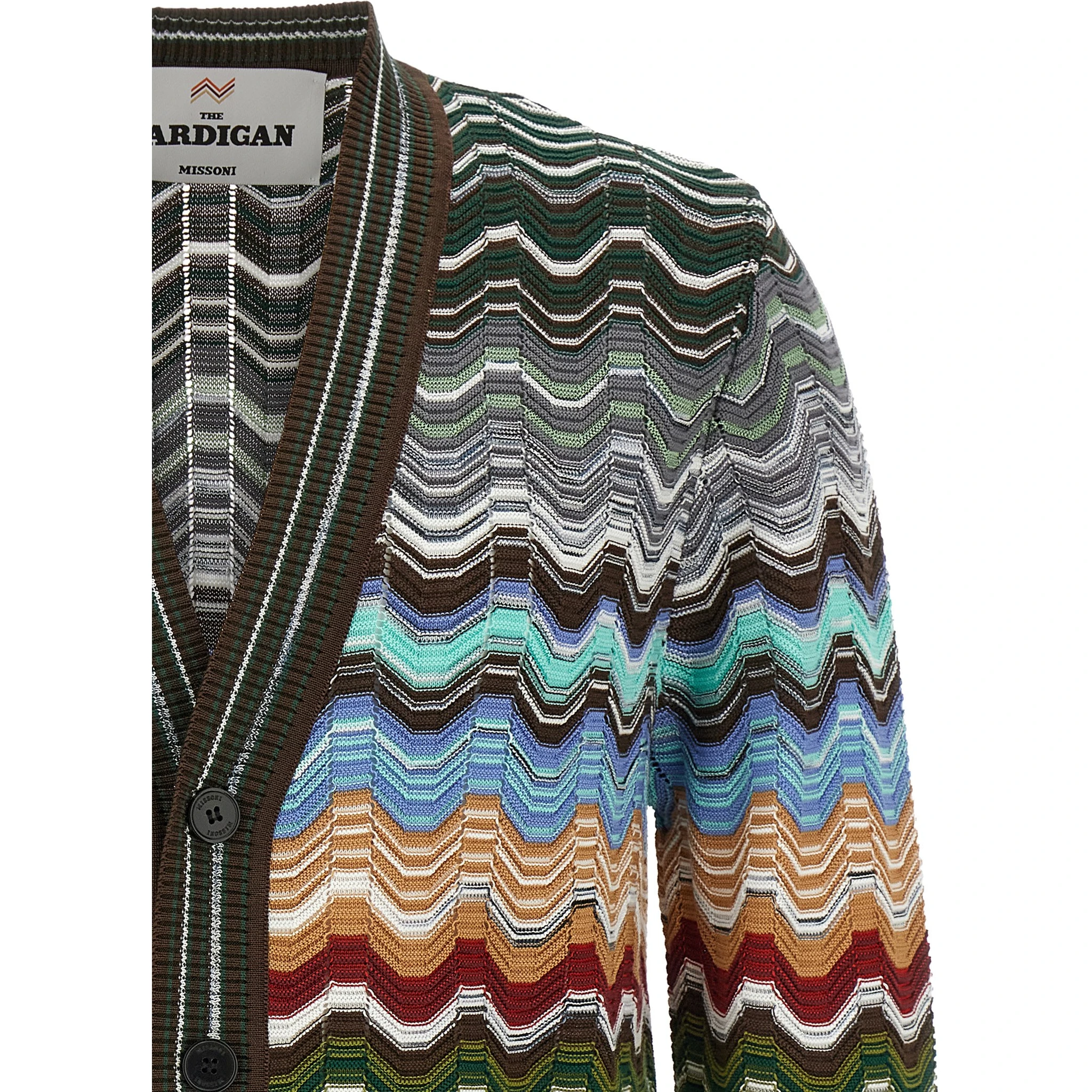 Multicolor Cotton Cardigan