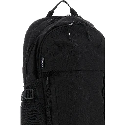 Black Nylon Backpack