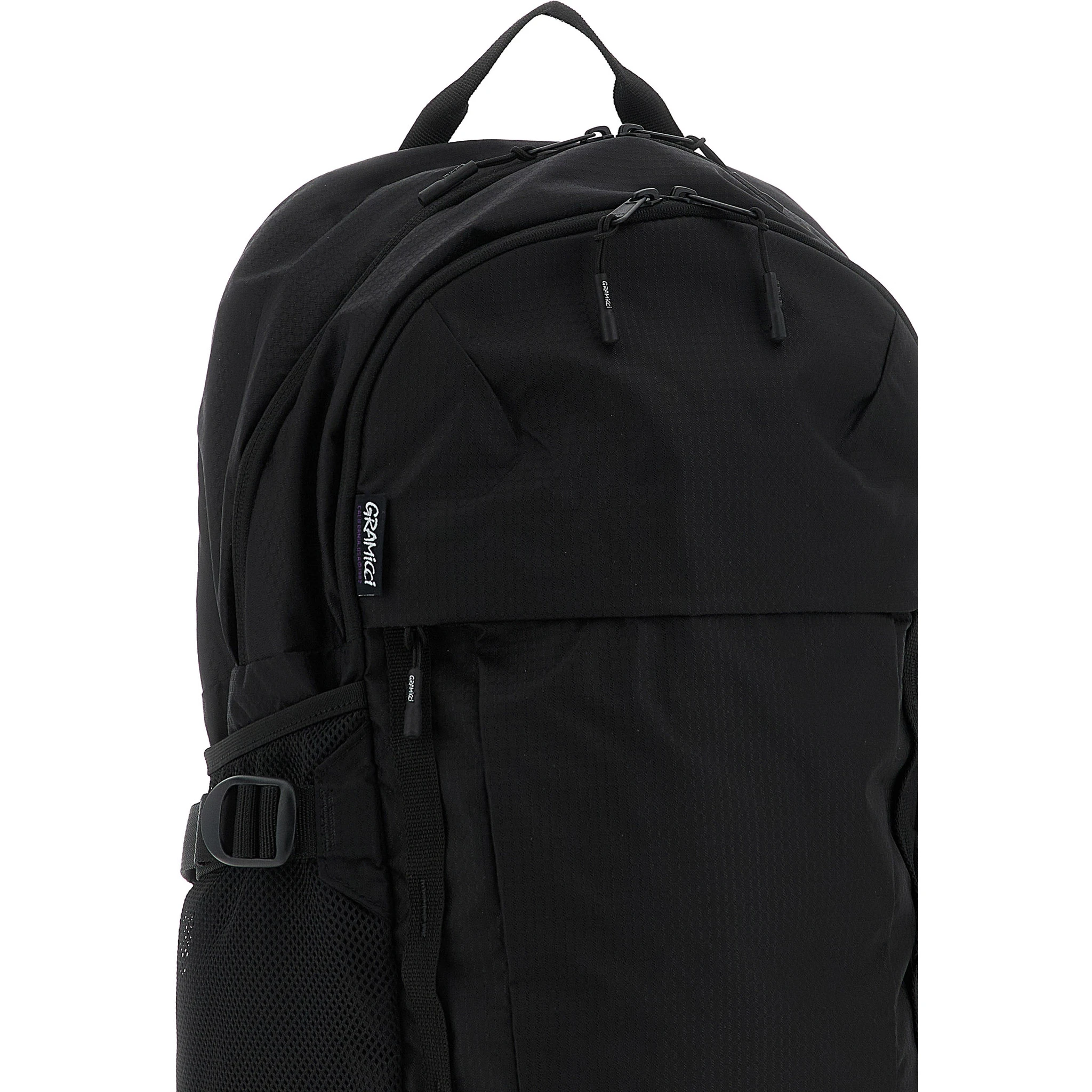 Black Nylon Backpack