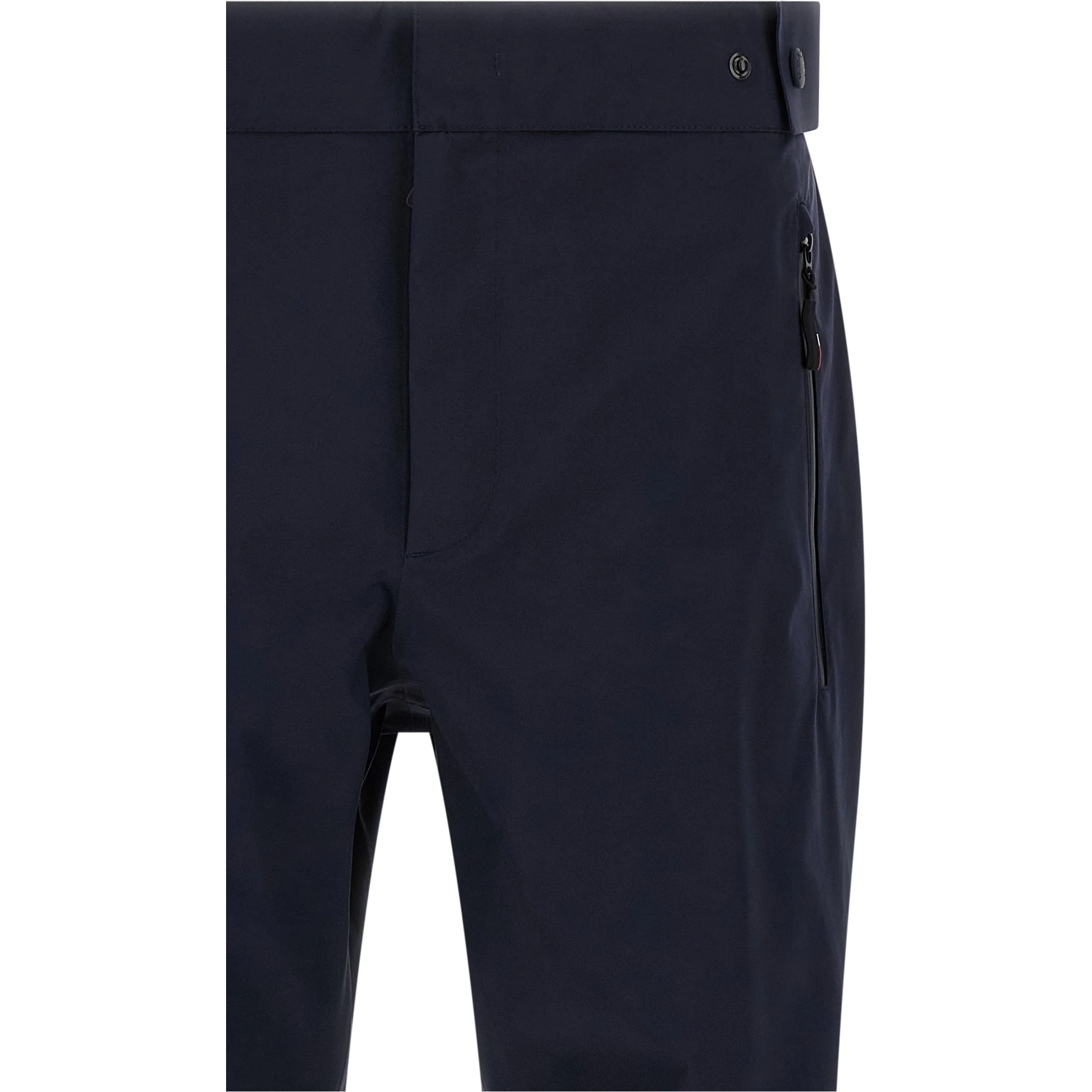 Blue Polyamide Joggers (Workout Pants)