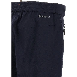 Blue Polyamide Joggers (Workout Pants)