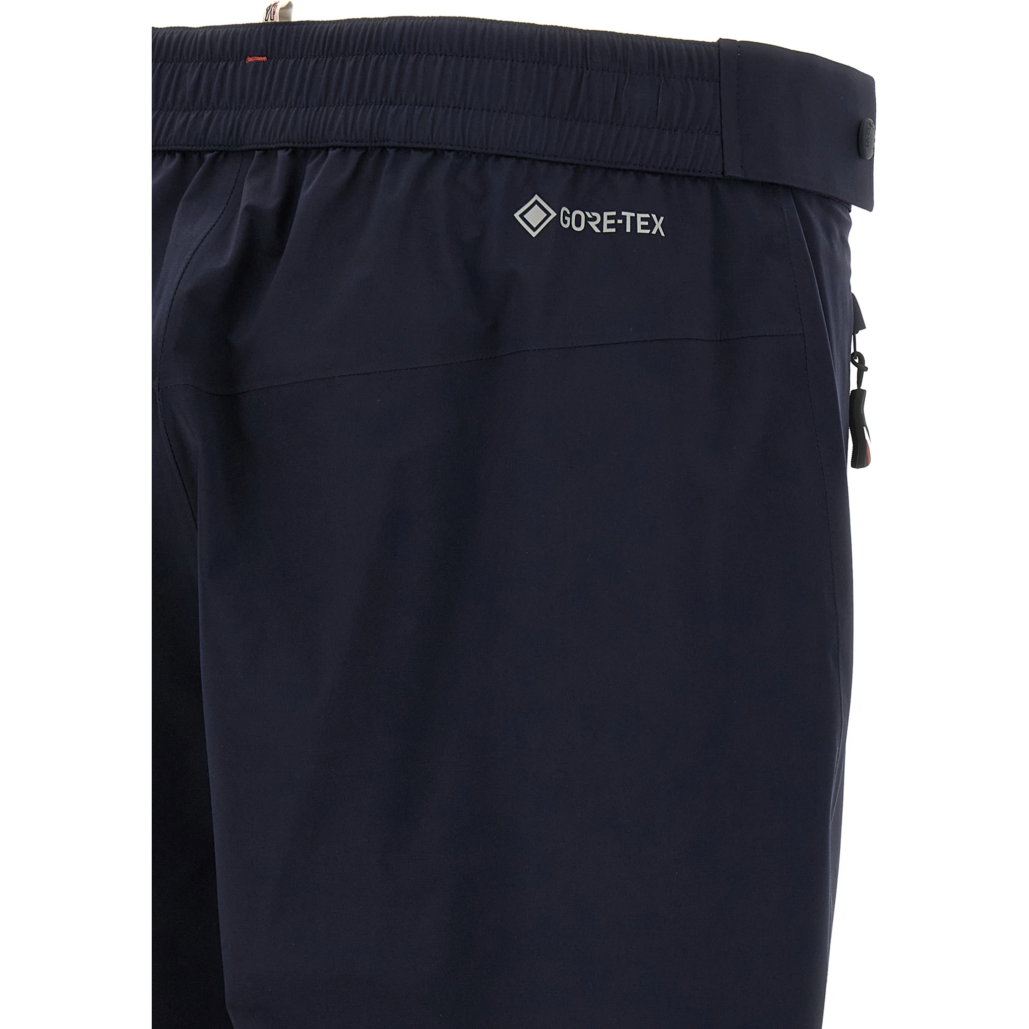 Blue Polyamide Joggers (Workout Pants)