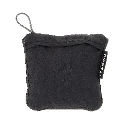 Gray Nylon Tote Bag