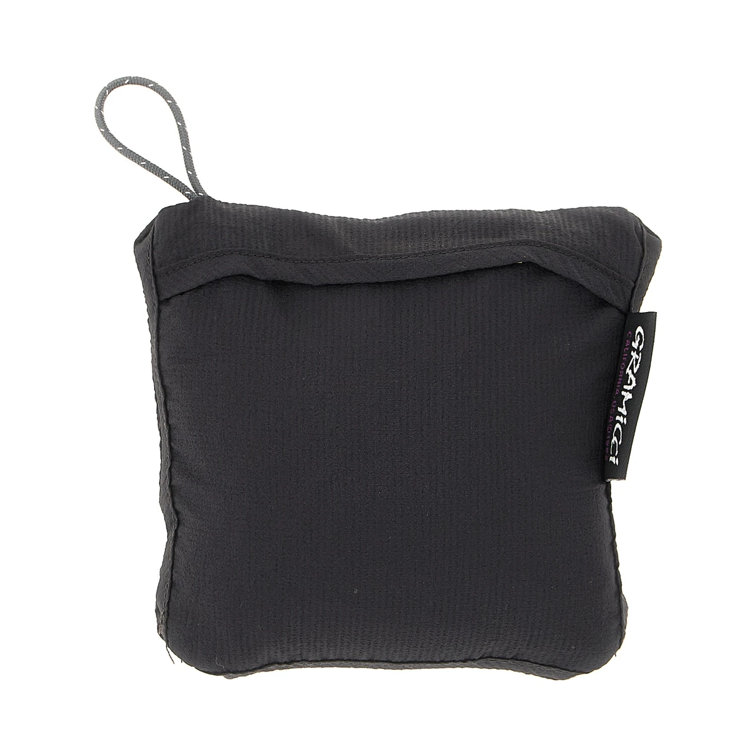 Gray Nylon Tote Bag