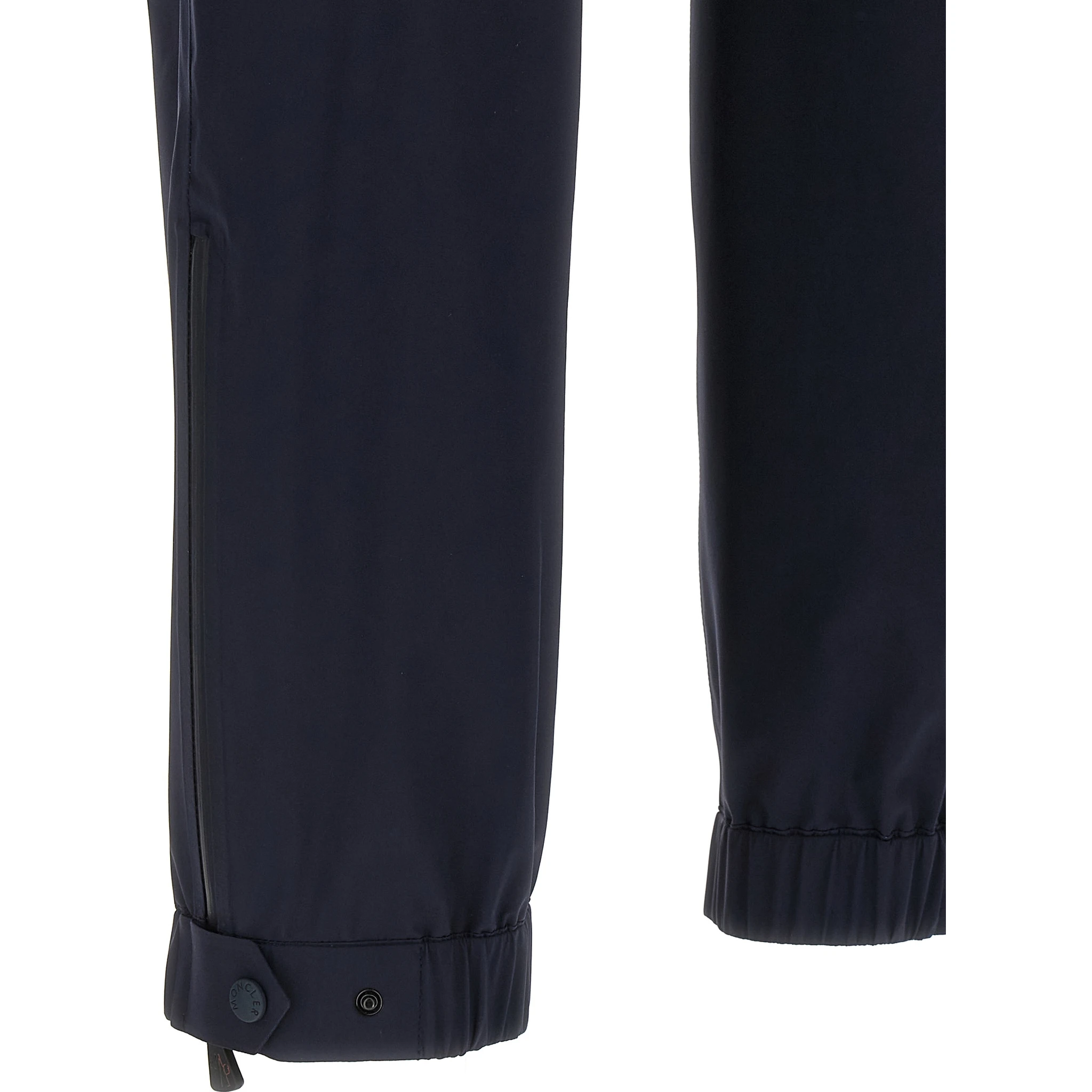 Blue Polyamide Joggers (Workout Pants)