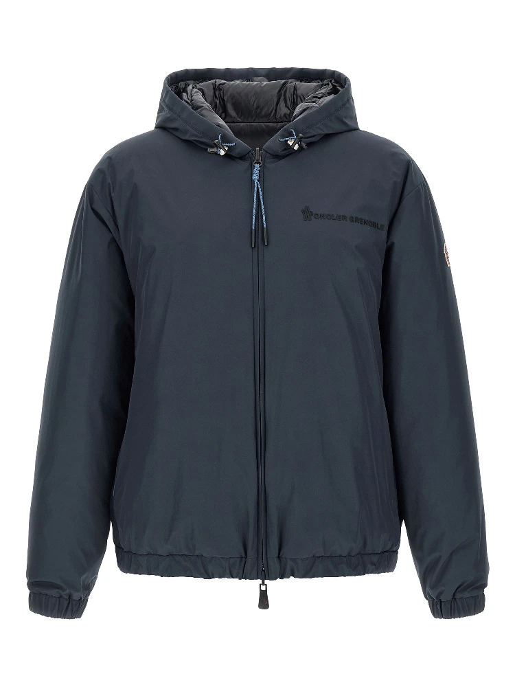 Blue Polyamide Shell Jacket
