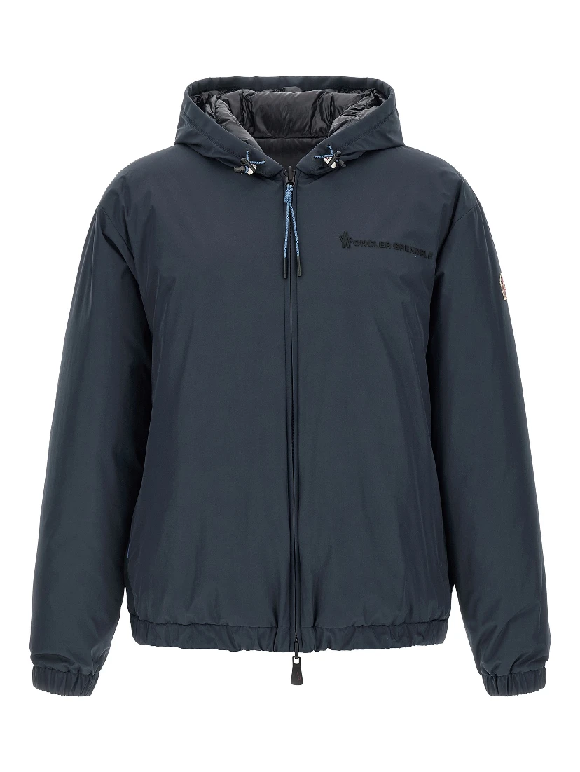 Blue Polyamide Shell Jacket