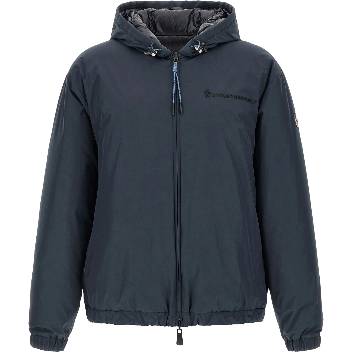 Blue Polyamide Shell Jacket